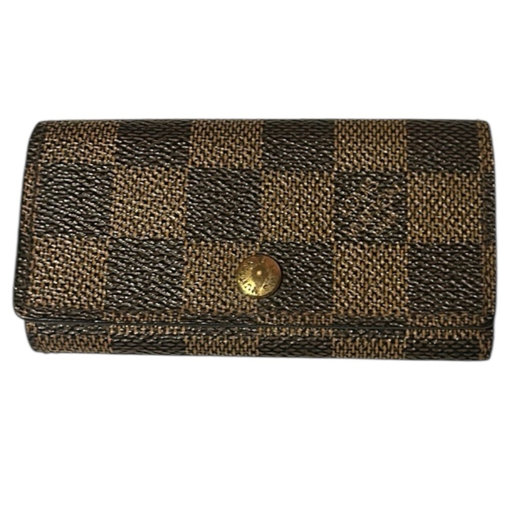 Authentic! Louis Vuitton Damier Ebene Key Case (4)